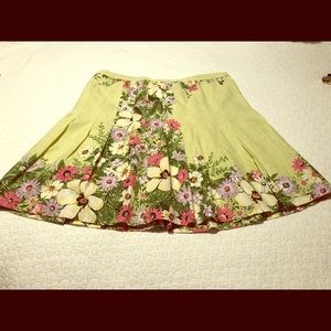 Loft floral skirt.